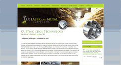 Desktop Screenshot of lxlaser.com